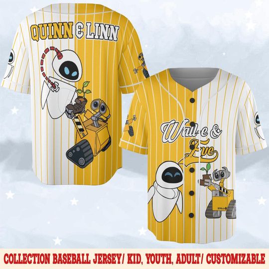 Discover Personalized Disney Couple Baseball Jersey