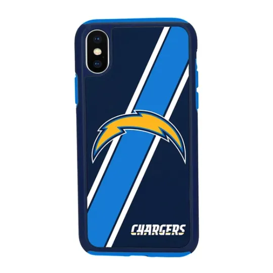 Discover football Los Angeles Chargers Dual Hybrid Case for iPhone XR (6.1")