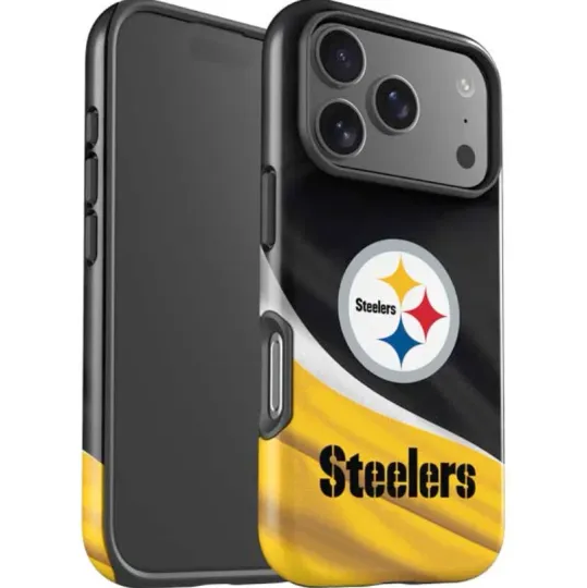 Discover football Pittsburgh Steeler iPhone 13-17 Pro Max Impact Case