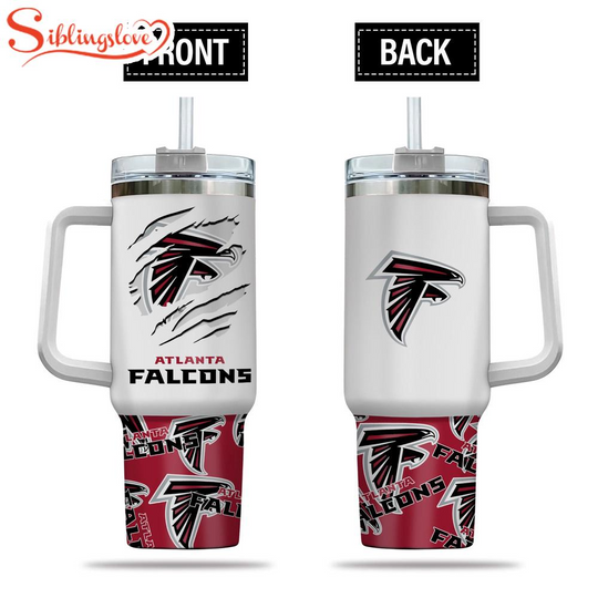 Atlanta Falcons Amazing Logo Team football Tumbler 40Oz