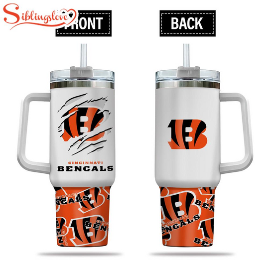 Cincinnati Bengals Amazing Logo Team football Tumbler 40Oz