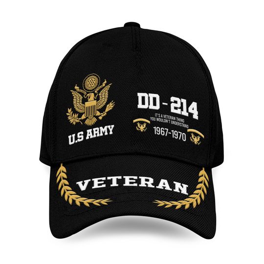 Customized DD-214 It’s A Veteran Thing You Wouldn’t Understand Baseball Cap
