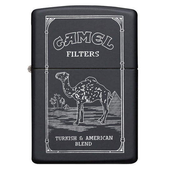 Zippo Sterling Silver 1941 Replica Camel Pocket Lighter cover