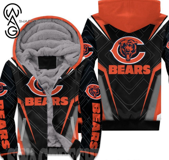 Discover Chicago Bears Logo Hot Fashion Fleece Hoodie