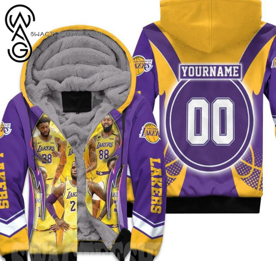 Los Angeles Lakers Western Conference Thank You Fans New Type Fleece Hoodie