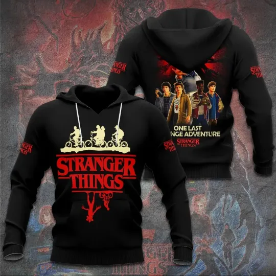 Stranger Things 3D Hoodie