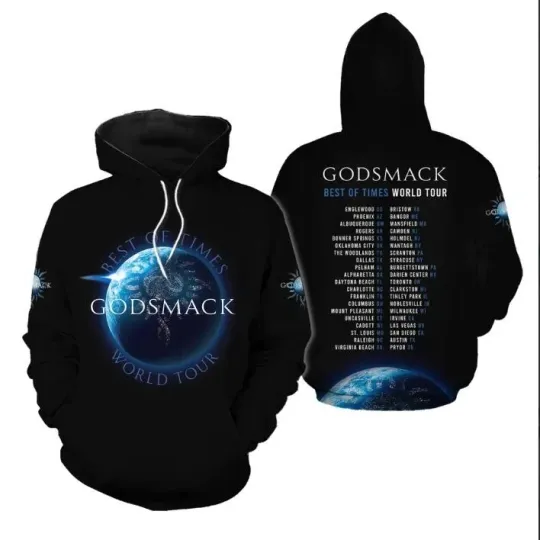 Discover Godsmack Music Band Tour 3D Hoodie