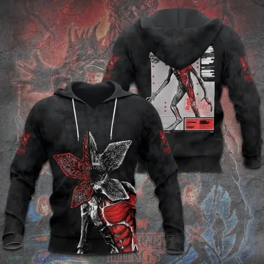 Stranger Things 3D Hoodie