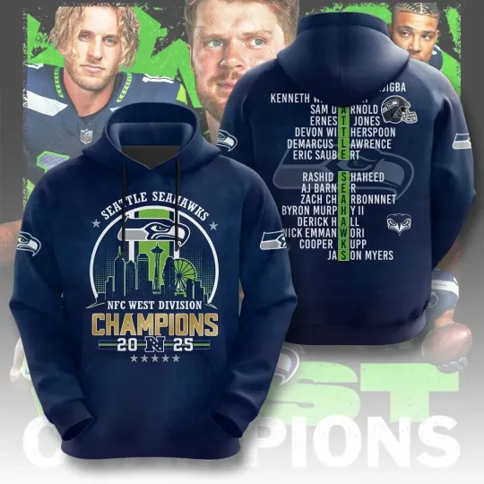 Seahawks 3D Hoodie