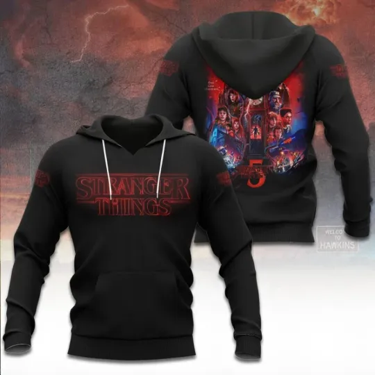 Stranger Things 3D Hoodie