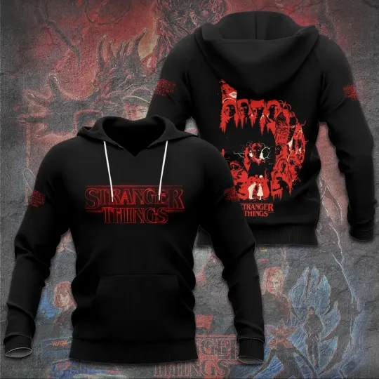 Stranger Things 3D Hoodie