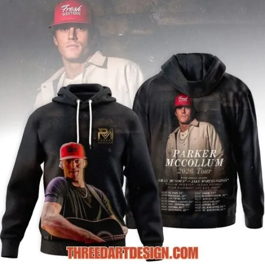 Discover NEW!! P McCollum 2026 Tour Hoodie 3D