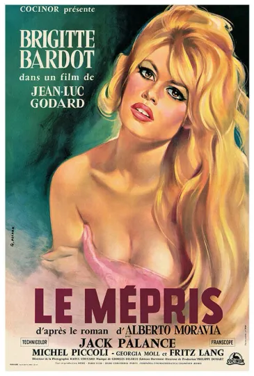 Discover Contempt French Vintage Movie Poster Vertical Premium Matte
