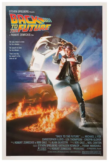 Discover Back to the Future - Classic Movie Poster Vertical Premium Matte