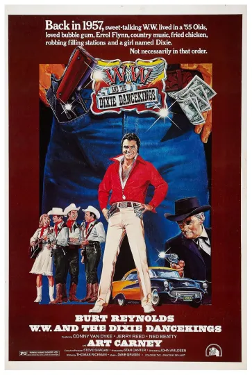 Discover W.W. and the Dixie Dance kings 1975 - Classic Movie Poster