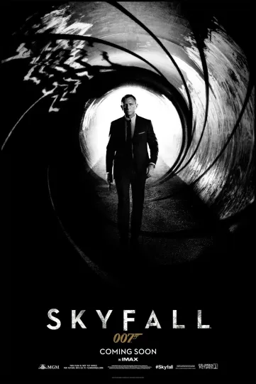 Discover Skyfall Movie Poster Daniel Craig Premium Matte Vertical Poster