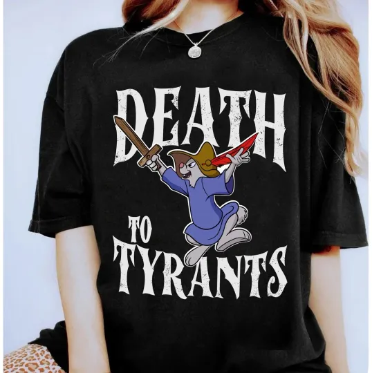 Discover Disney T-Shirt Skippy Rabbit Death To Tyrants Cute Unisex #3