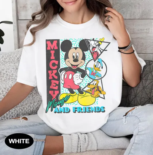 Discover Disney T-Shirt Donald Duck Mickey & Friends Unisex #3