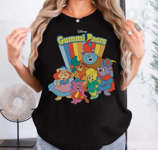 Discover Disney T-Shirt Adventures Of The Gummi Bears Cute Unisex #3