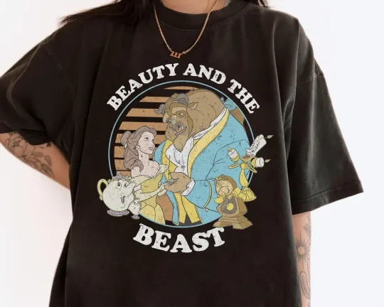 Discover Disney T-Shirt Beauty And The Beast Unisex