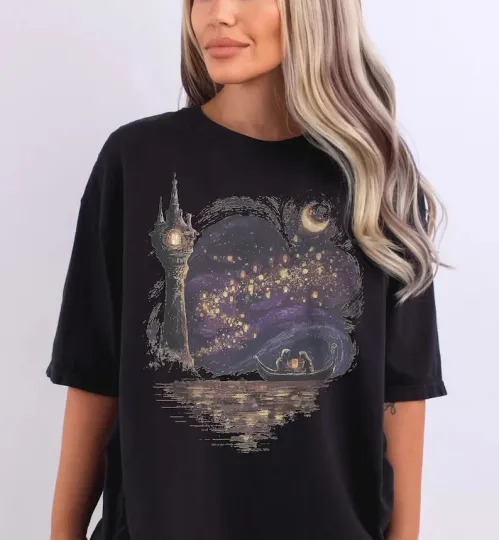 Discover Disney Princess Rapunzel Castle ,Disneyland Trip 2026 T-Shirt