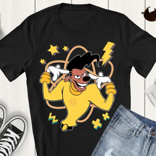 Discover Disney T-Shirt A Goofy Movie Powerline Unisex
