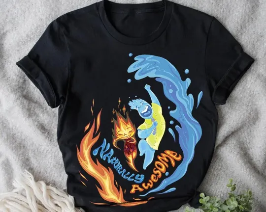 Discover Disney T-Shirt Elemental Ember And Wade Unisex 6