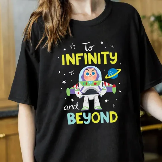 Discover Disney T-Shirt Toy Story Buzz Lightyear To Infinity And Beyond Unisex 6