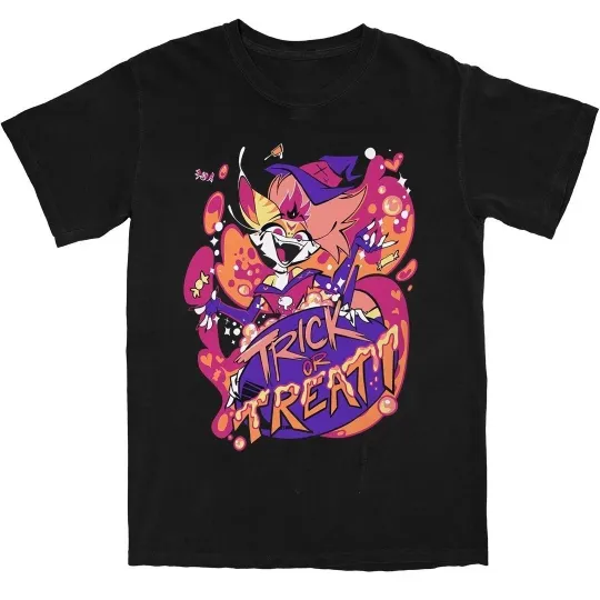 Discover Hazbin Hotel Happy Halloween Unisex T-Shirt for Fans