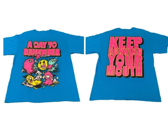 Discover Vintage ADay To Remember Tour Band T-Shirt