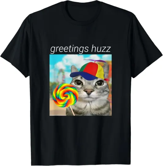 Discover greetings huzz funny gen z gen alpha slang meme T-Shirt