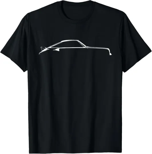 Discover Legendary Racing Sports Car Iconic 911 Racing Car Silhouette T-Shirt