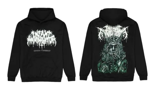 Discover Infant Annihilator Band Hoodie Queen of the Damned Graphic Streetwear
