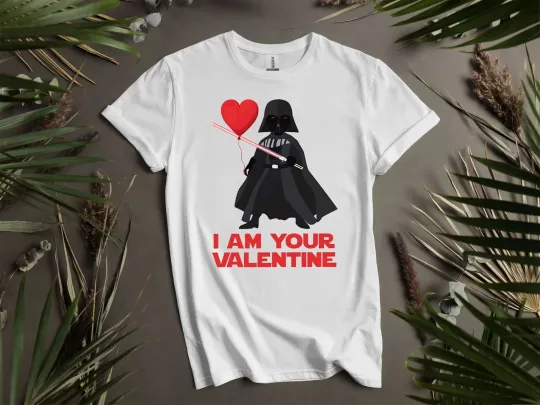 Discover Disney Am Your Valentine T Darth Vader T-shirt