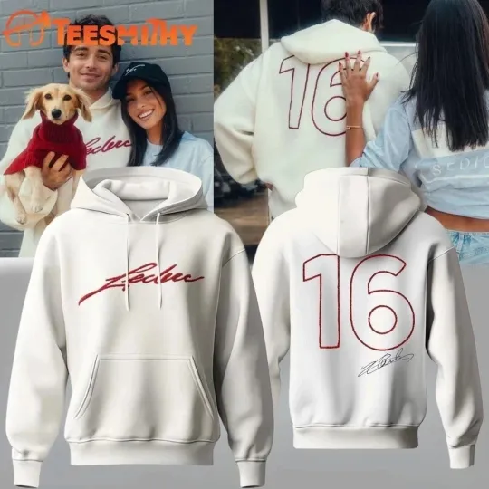 Charles Leclerc Holiday Signature Double Sided Hoodie