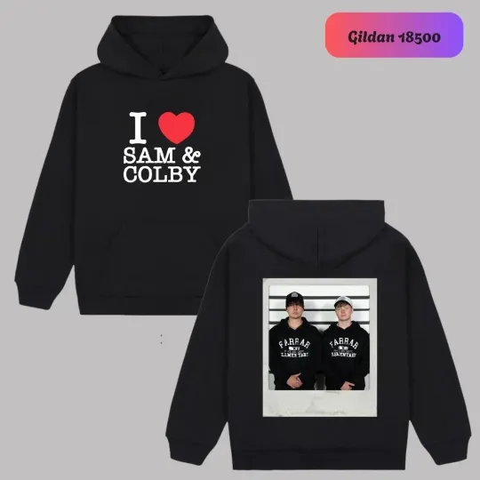 Discover XPLR I Heart Sam and Colby Autograph Hoodie
