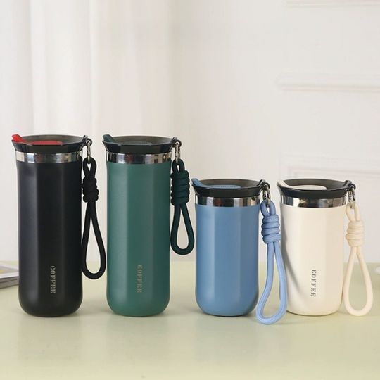 Discover Stainless Steel Vacuum Flasks Insulated Tumbler Hot Cold Coffee Cup Travel Mug for Tea Thermos Cups Thermal Drink Water Bottle
