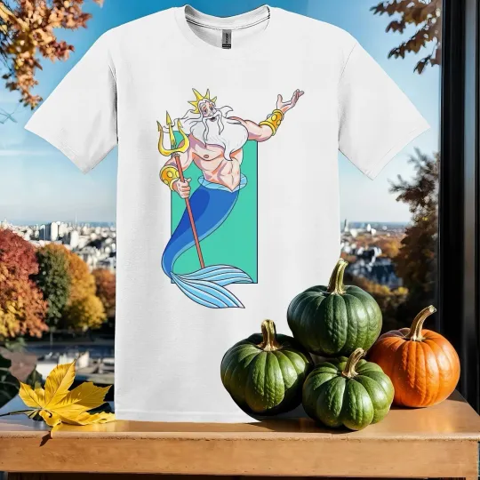 Discover Disney The Little Mermaid King  T-shirt Unisex