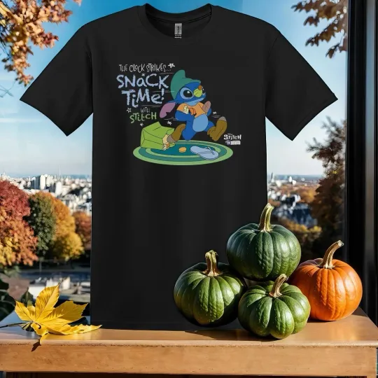 Discover Disney 100 Stitch In Costume Gus   T-shirt Unisex