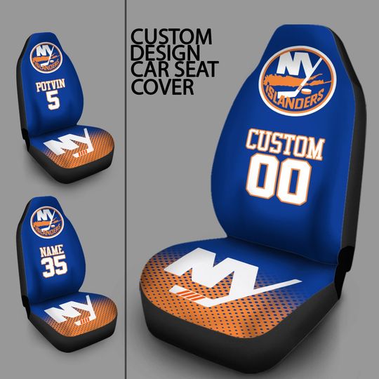 Discover Custom team With your team logo Fan Unofficial Car seat covers Custom Name and Number