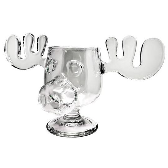 Discover 240ml Glass Moose Mug Christmas Vacation Movie Mug Coffee Mugs Cups Wine Beer Water Juice Milk Glasses Drinkware