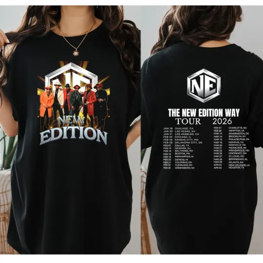 Discover The New Edition Way Tour 2026 Shirt, 2026 Concert The New Edition Shirt