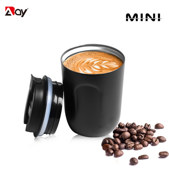 Discover Thermos Bottle Cup Thermal Coffee Mug Mini Tumbler Cup Stainless Steel Thermo Coffee Travel Mug Insulated Vacuum Flask Drinkware