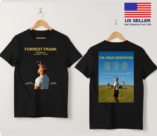 Discover Forrest Frank The Jesus Generation Tour 2026 T-Shirt