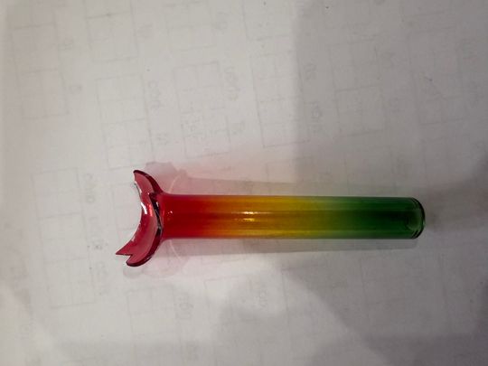 Discover 9 pcs Clear/Mixed color 4-Inch Borosilicale Glass Pipe with bubble on the end, Reusable Straws, Tube