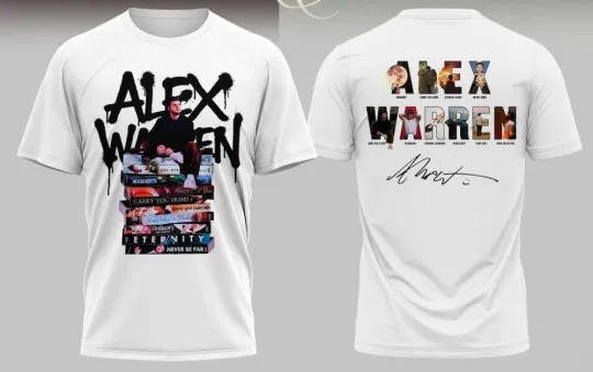 Discover Alex Warren Finding Family On The Road 2026 Tour Shirt 3D GC4754