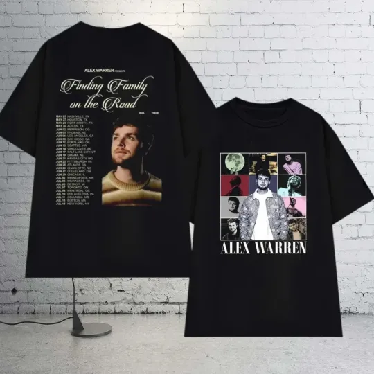 Discover Little Orphan Alex Live Alex Warren 2026 Tour Shirt, Little Orphan Alex Live Tee