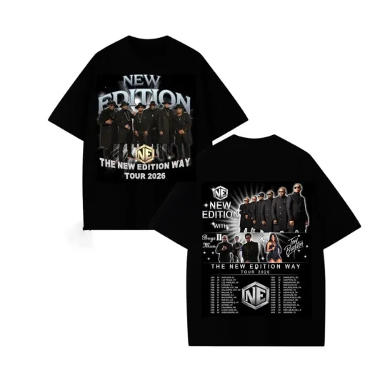 The New Edition Way Tour 2026 Concert Merch Reprint T-Shirt