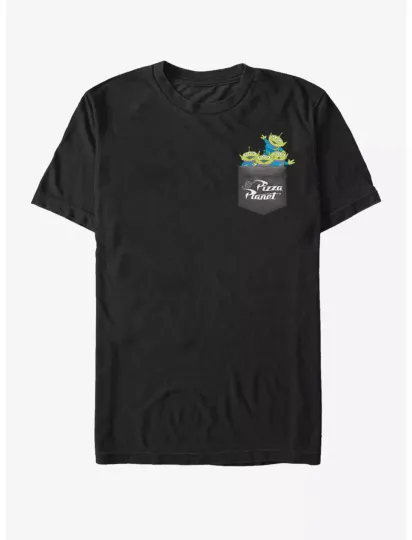 Discover Disney Toy Story Alien Faux Pocket T Size S - 5Xl, Gift For Friends
