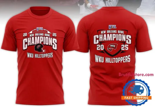 Discover Western Kentuccky Hilltopper1 2025 New T Shirt Fullsize S-5Xl